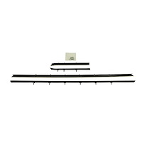 Standard Outer Windowfelt Weather Strip Kit 1968-69 Camaro Hardtop