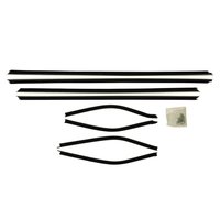 F242-2 Window Felts for 1970-1972 Oldsmobile Cutlass Convertible