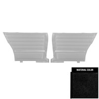 PDO260C Pre-Assembled Gold Edition, Front Door Panels for 1965 Chevrolet Chevelle, Black