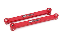 1034-R 2005-2014 Ford Mustang Budget Lower Control Arms, Rear, Boxed; Red
