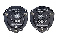2255-1 Chevrolet Camaro Caster/Camber Adjustable Strut Mount Plate, Viking; Black