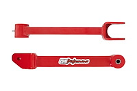 2540-R Camaro Rear Lower Trailing Links, Non-Adjustable, Poly Bushings, Red; Red