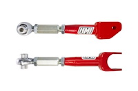 2552-R Camaro Rear Upper Trailing Links, Adjustable, Rod Ends, Red; Red