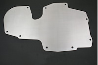 2650-B 1970-1981 F-Body A/C Delete Panel; Black