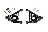 3032-1-B 1978-1988 G-Body, S10 Tubular Front Lower A-Arms, Delrin; Black