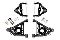 Tubular Front Upper and Lower A-Arm Kit for 1978-1988 GM G-Body, S10 [Delrin Bushings]