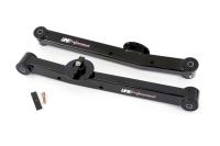 Boxed Rear Lower Control Arms for 1965-1970 GM B-Body [Polyurethane Bushings, Black Powdercoat]