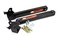 Weld-in lift bars feature uncoated brackets suitable for welding to the factory and some aftermarket