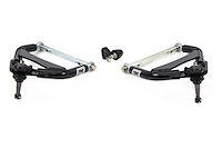 4056-2-B Upper A-Arms for 1964-1972 Buick, Chevrolet, GMC, Oldsmobile, Pontiac Models [Adjustable, Black]