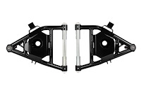 643233-4-B 1963-1970 GM C10 Street Perf A-Arm Kit 1/2 in. Taller Upper Ball Joint; Black