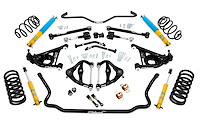 GBF003-1-B Handling Kit 1 Lowering Stage 3- Black 78-88 GM G-Body; Black