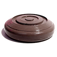 AP 19-A Starter Pedal Pad, Brown, 1-7/16 in. Diameter, Each