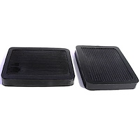 CB 24 Clutch And Brake Pedal Pads, Perfect Reproduction