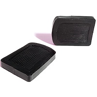CB 25 Clutch And Brake Pedal Pads, 2-5/8 in. Wide x 3-5/8 in. Long