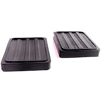 CB 27 Clutch And Brake Pedal Pads, 3 in. Wide x 3-7/8 in. Long, Pair