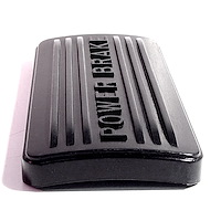 CB 83-T Power Brake Pedal Pad, Black, Lettered In.Power Brake In.