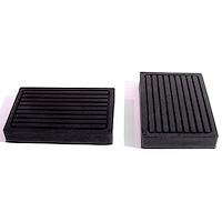 CB 89 Clutch And Brake Pedal Pads, 2-1/8 in. Wide x 3-1/4 in. Long