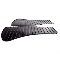 FS 33 Gravel Shields, Molded Flat Without Metal Backing Plates