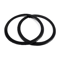 HR 15 Headlight Ring Seal, 6-3/4 in. O.D., 5-3/4 in. I.D, Pair