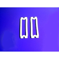 LG 2003-101 Park Light Lens Gaskets, Made Of White Sponge, Pair