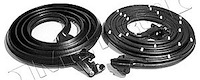 Door Seals with Clips and Molded Ends 1966-67 Chevy Chevelle, Malilbu