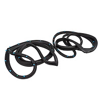 Rear Molded Door Seals. For 4-door sedans with FWD. Pair. R&L. DOOR SEAL REAR 85-90 BUICK ELECTRA 85-90 OLDS 98 PAIR FWD