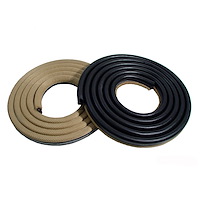 LM 23-KFWN Rear Door Seals For 4-Door Sedan, Fawn/Sand