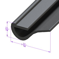 LP 104-F/FT Door Bottom Seal