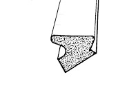 LP 110-A/FT Roof Rail Seal, Fits 4-Door Hardtops And Wagons