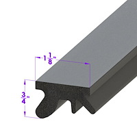 LP 110-IJ Roof Rail Seal