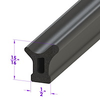 LP 110-MF T-Top Seal, Sold By The Foot