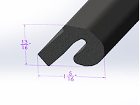 LP 14-S Hood Surround Seal, Sold By The Foot