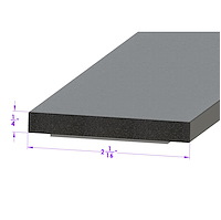 LP 21225 Camper Top Seal, 2-1/2 in. Wide x 3/16 in. Thick