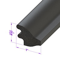 LP 46-C Hatchback Seal, Sold By The Foot