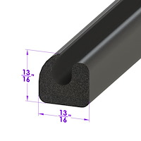 LP 63-M Trunk Seal, Sold By The Foot