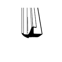 LP 97-F Swing-Out Windshield Seal, Sold By The Foot