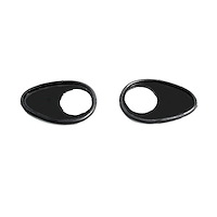MP 1009-F Door Lock Pads, 1-3/8 in. Wide x 2 in. Long, Pair