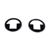 MP 1009-O Door Handle Pads, 3 in. O.D, Pair