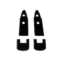 MP 1010-F Trunk Hinge Pads, 4-1/8 in. Long & 1-1/2 in. Long, Set