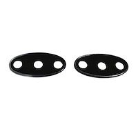MP 1010-P Headlight Bar Pads, 1-1/2 in. Wide x 3 in. Long, Pair