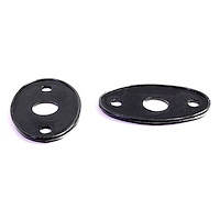 MP 110-C Door Handle Pads, 1-3/4 in. Wide x 2-5/8 in. Long, Pair