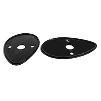 MP 116-B Turn Signal Pads, Gray, 2-3/4 in. Wide x 4-1/4 in. Long, Pair
