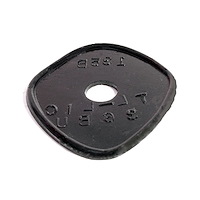 MP 135-B License Light Pad, 2-3/8 in. Wide x 2-3/4 in. Long, Each