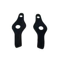 MP 1400 Windshield Post Pads, 2-3/8 in. Wide x 6-3/4 in. Long, Pair