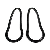 MP 333-A Tail-Light Pads, 3-1/4 in. Wide x 9 in. Long, Pair