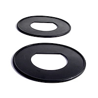 MP 334-A Park Light Pads, 3-1/2 in. O.D, Pair