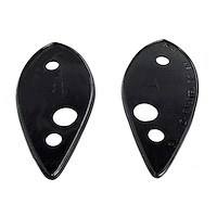 MP 540 Headlight Bar Pads, 3 in. Wide x 6-3/8 in. Long, Pair R&L