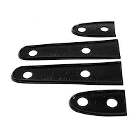 MP 547 Trunk Hinge Pads, 1-3/8 in. Wide x 7-3/4 in. Long, 4-Piece Set
