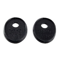 MP 559-B Headlight Bar Pads, 1-3/8 in. Wide x 1-7/8 in. Long, Pair