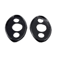 MP 642-A Door Handle Pads, 1-1/2 in. Wide x 2-5/8 in. Long, Pair